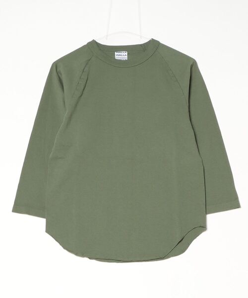 WALLA WALLA SPORT（ワラワラスポーツ）の「3/4 BASEBALL TEE SOLID / 3/4 ベースボールT ソリッド（Tシャツ/カットソー・メンズ・パープル/ブラック/ホワイト/ベージュ/モカ/チャコール/インディゴブルー/ブラック系その他/ブルー系その他/アイボリー/ネイビー/ピンク系その他/ダークカーキ/グリーン系その他/ブルー系その他2/アーミー/ブラウン系その他/ブルー系その他3/ピンク系その他2/その他/イエロー/グリーン/オレンジ/ロイヤルブルー/グリーン系その他2/ピンクベージュ/バイオレット/オレンジ系その他/モーブ系/レッド系その他2/グレイッシュベージュ/ピンク系その他3/黄土色系/ライトグレー系1/グレイッシュブルー/黄土色系1/エメラルドブルー/マジェンタ/マスタード/レンガ/グリーン系その他3/グレー/ダークブラウン/グリーン系その他4/ワイン系2/イエロー系その他3・SMALL/MEDIUM/LARGE/X-LARGE/XX-LARGE/XXX-LARGE）」の20枚目の写真