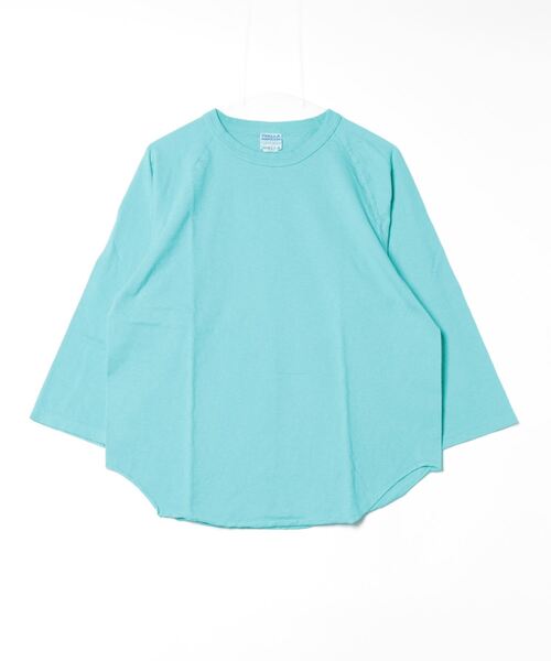 WALLA WALLA SPORT（ワラワラスポーツ）の「3/4 BASEBALL TEE SOLID / 3/4 ベースボールT ソリッド（Tシャツ/カットソー・メンズ・パープル/ブラック/ホワイト/ベージュ/モカ/チャコール/インディゴブルー/ブラック系その他/ブルー系その他/アイボリー/ネイビー/ピンク系その他/ダークカーキ/グリーン系その他/ブルー系その他2/アーミー/ブラウン系その他/ブルー系その他3/ピンク系その他2/その他/イエロー/グリーン/オレンジ/ロイヤルブルー/グリーン系その他2/ピンクベージュ/バイオレット/オレンジ系その他/モーブ系/レッド系その他2/グレイッシュベージュ/ピンク系その他3/黄土色系/ライトグレー系1/グレイッシュブルー/黄土色系1/エメラルドブルー/マジェンタ/マスタード/レンガ/グリーン系その他3/グレー/ダークブラウン/グリーン系その他4/ワイン系2/イエロー系その他3・SMALL/MEDIUM/LARGE/X-LARGE/XX-LARGE/XXX-LARGE）」の22枚目の写真