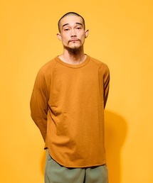 WALLA WALLA SPORT（ワラワラスポーツ）の「3/4 BASEBALL TEE SOLID / 3/4 ベースボールT ソリッド（Tシャツ/カットソー）」