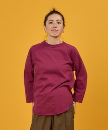 WALLA WALLA SPORT（ワラワラスポーツ）の「3/4 BASEBALL TEE SOLID / 3/4 ベースボールT ソリッド（Tシャツ/カットソー）」