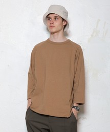 WALLA WALLA SPORT（ワラワラスポーツ）の「3/4 BASEBALL TEE SOLID / 3/4 ベースボールT ソリッド（Tシャツ/カットソー）」