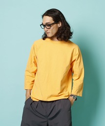 WALLA WALLA SPORT（ワラワラスポーツ）の「3/4 BASEBALL TEE SOLID / 3/4 ベースボールT ソリッド（Tシャツ/カットソー）」
