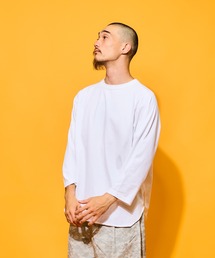 WALLA WALLA SPORT（ワラワラスポーツ）の「3/4 BASEBALL TEE SOLID / 3/4 ベースボールT ソリッド（Tシャツ/カットソー）」