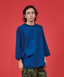 WALLA WALLA SPORT（ワラワラスポーツ）の「3/4 BASEBALL TEE SOLID / 3/4 ベースボールT ソリッド（Tシャツ/カットソー）」