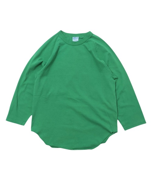 WALLA WALLA SPORT(ワラワラスポーツ)の「3/4 BASEBALL TEE SOLID / 3/4 ベースボールT ソリッド(Tシャツ/カットソー・メンズ・パープル/ブラック/ホワイト/ベージュ/モカ/チャコール/インディゴブルー/ブラック系その他/ブルー系その他/アイボリー/ネイビー/ピンク系その他/ダークカーキ/グリーン系その他/ブルー系その他2/アーミー/ブラウン系その他/ブルー系その他3/ピンク系その他2/その他/イエロー/グリーン/オレンジ/ロイヤルブルー/グリーン系その他2/ピンクベージュ/バイオレット/オレンジ系その他/モーブ系/レッド系その他2/グレイッシュベージュ/ピンク系その他3/黄土色系/ライトグレー系1/グレイッシュブルー/黄土色系1/エメラルドブルー/マジェンタ/マスタード/レンガ/グリーン系その他3/グレー/ダークブラウン/グリーン系その他4/ワイン系2/イエロー系その他3/アッシュグレー・SMALL/MEDIUM/LARGE/X-LARGE/XX-LARGE/XXX-LARGE)」の16枚目の写真
