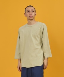 WALLA WALLA SPORT（ワラワラスポーツ）の「3/4 BASEBALL TEE SOLID / 3/4 ベースボールT ソリッド（Tシャツ/カットソー）」