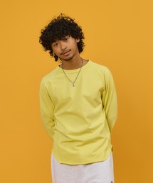 WALLA WALLA SPORT（ワラワラスポーツ）の「3/4 BASEBALL TEE SOLID / 3/4 ベースボールT ソリッド（Tシャツ/カットソー）」