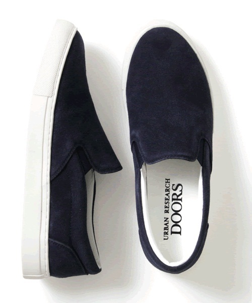 URBAN RESEARCH DOORS MENS（アーバンリサーチ ドアーズ メンズ）の「DOORS　Slip-on（スニーカー・メンズ・ブラック/ネイビー/キャメル・42/41/43）」の6枚目の写真