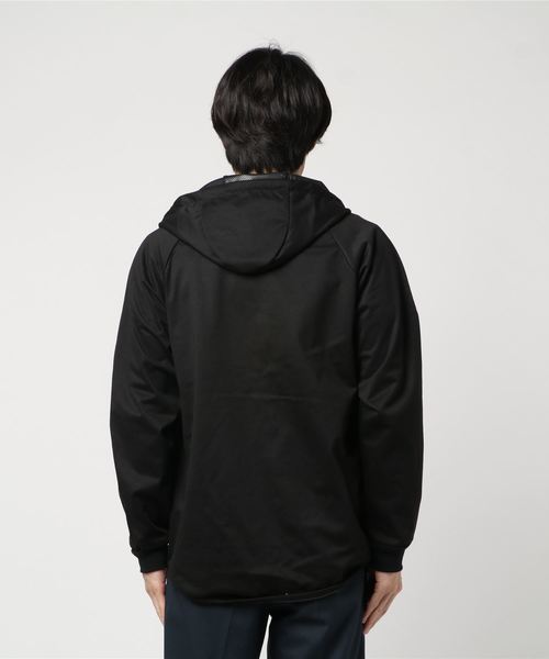 MinoriTY(マイノリティ)の「ZIPパーカー ウインドストップ パーカー 裏メッシュ(パーカー・メンズ・ブラック/杢グレー/チャコール・LL/L/M)」の5枚目の写真