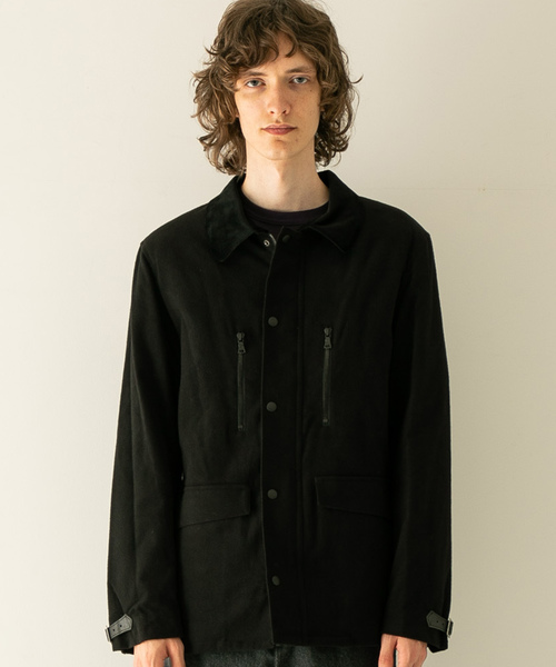 FACTOTUM(ファクトタム)の「【FACTOTUM】01020634 モールスキンストレッチブリティッシュブルゾン(ブルゾン・メンズ・ブラック/カーキ・44/46/48)」の11枚目の写真