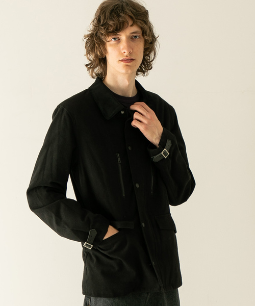 FACTOTUM(ファクトタム)の「【FACTOTUM】01020634 モールスキンストレッチブリティッシュブルゾン(ブルゾン・メンズ・ブラック/カーキ・44/46/48)」の13枚目の写真