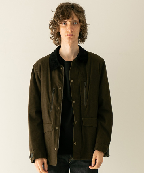 【FACTOTUM】モールスキンストレッチブリティッシュブルゾン FACTOTUM】01020634 モールスキンストレッチブリティッシュ