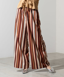 WEGO | WEGO/マルチストライプワイドパンツ(スラックス)