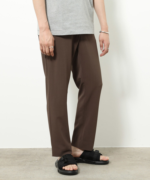 ADAM ET ROPE'（アダムエロペ）の「DRY CUTE イージーパンツ（その他パンツ・メンズ・ダークブラウン/チャコールグレー/ブラック・L/M/S）」の3枚目の写真