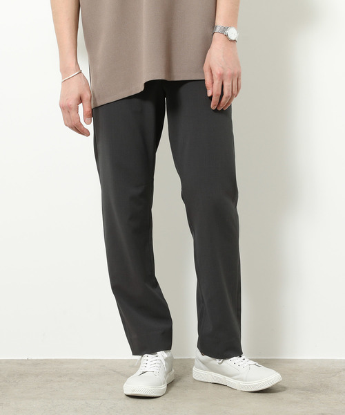 ADAM ET ROPE'（アダムエロペ）の「DRY CUTE イージーパンツ（その他パンツ・メンズ・ダークブラウン/チャコールグレー/ブラック・L/M/S）」の2枚目の写真