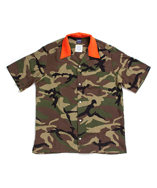 APPLEBUM(アップルバム)の「Camo Aloha S/S Shirt(シャツ/ブラウス・メンズ・ブラック系その他/ブラウン系その他・M/L/XL)」の2枚目の写真