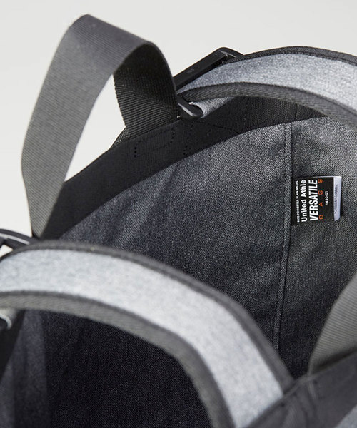 United Athle(ユナイテッドアスレ)の「600D ポリエステル 2WAY バックパック(バックパック/リュック・メンズ・ブラック/ブラウン/グレー/カーキ・FREE)」の6枚目の写真