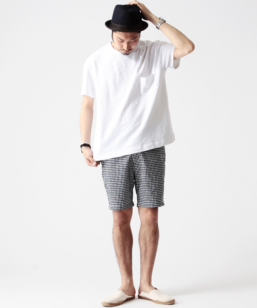 BEAMS(ビームス)の「○BEAMS / BIGシルエット ポケットTEE(Tシャツ/カットソー・メンズ・ホワイト/ネイビー・MEDIUM/LARGE)」の12枚目の写真