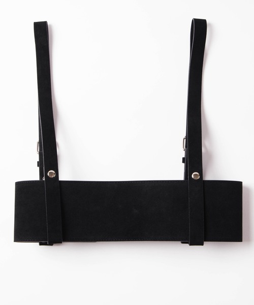 WEGO（ウィゴー）の「WEGO/ワイドハーネスベルト（ベルト・レディース・ブラック/ベージュ・FREE）」の9枚目の写真