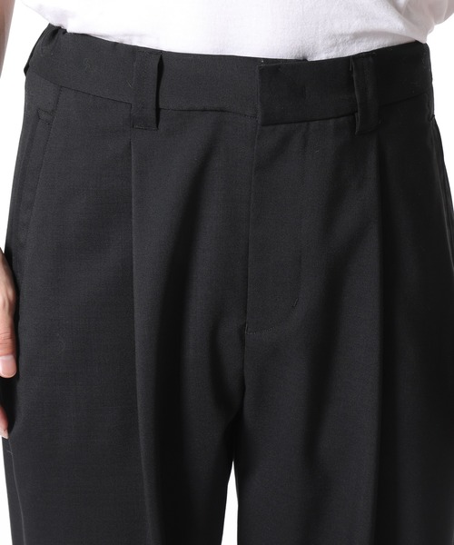 ADAM ET ROPE'（アダムエロペ）の「【SOLOTEX】ワイドクロップドパンツ（その他パンツ・メンズ・ブラック/グレー/ネイビー/ベージュ・L/M/S）」の13枚目の写真