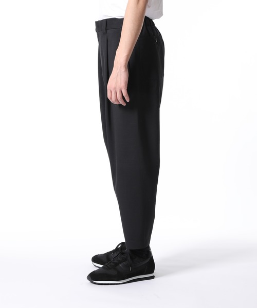 ADAM ET ROPE'（アダムエロペ）の「【SOLOTEX】ワイドクロップドパンツ（その他パンツ・メンズ・ブラック/グレー/ネイビー/ベージュ・L/M/S）」の11枚目の写真