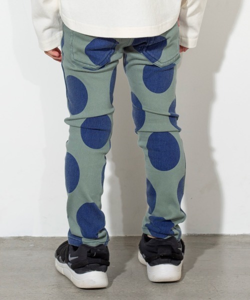 MAKE YOUR DAY(メイクユアデイ)の「スーパーストレッチスキニードットPT(製品染)■80~140cm(その他パンツ・キッズ・ブラウン/ブルー/ミント/キャメル/チャコールグレー/パープル・100/110/120/130/140/90/80)」の18枚目の写真