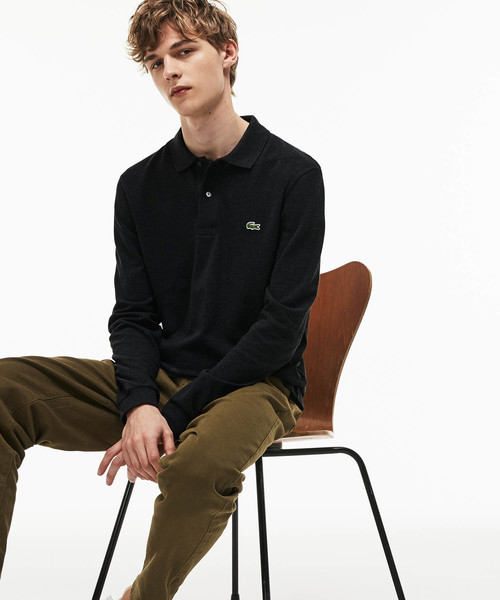 LACOSTE�i���R�X�e�j�́u���� ���u �J��-�V���c L1313 �i�ہE����)�i�|���V���c�j�v�b�_�[�N�O���[