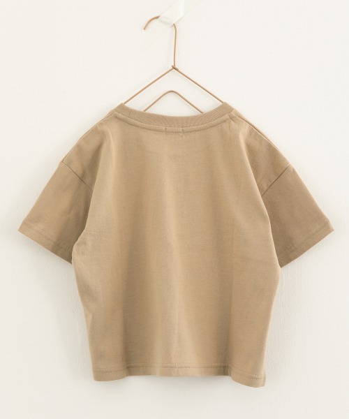 LOWRYS FARM（ローリーズファーム）の「レタリングＴＥＥ　876016（Tシャツ/カットソー・キッズ・ブラック/オフホワイト/グリーン系その他/ベージュ・MEDIUM/X-LARGE/LARGE）」の15枚目の写真