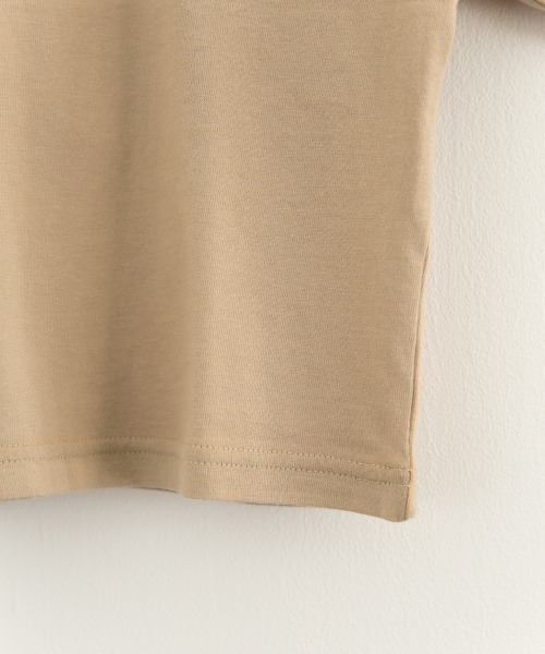 LOWRYS FARM（ローリーズファーム）の「レタリングＴＥＥ　876016（Tシャツ/カットソー・キッズ・ブラック/オフホワイト/グリーン系その他/ベージュ・MEDIUM/X-LARGE/LARGE）」の11枚目の写真