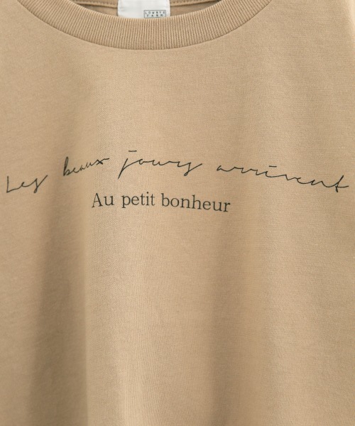 LOWRYS FARM（ローリーズファーム）の「レタリングＴＥＥ　876016（Tシャツ/カットソー・キッズ・ブラック/オフホワイト/グリーン系その他/ベージュ・MEDIUM/X-LARGE/LARGE）」の10枚目の写真