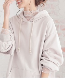 KOBE LETTUCE | プリントチュールハイネックシアートップス(その他トップス)