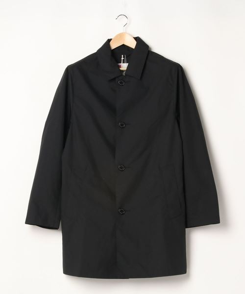 Traditional Weatherwear（トラディショナルウェザーウェア）の「【TRADITIONAL WEATHERWEAR】DERBY（ステンカラーコート・メンズ・ブラック/ベージュ・M/L）」の2枚目の写真