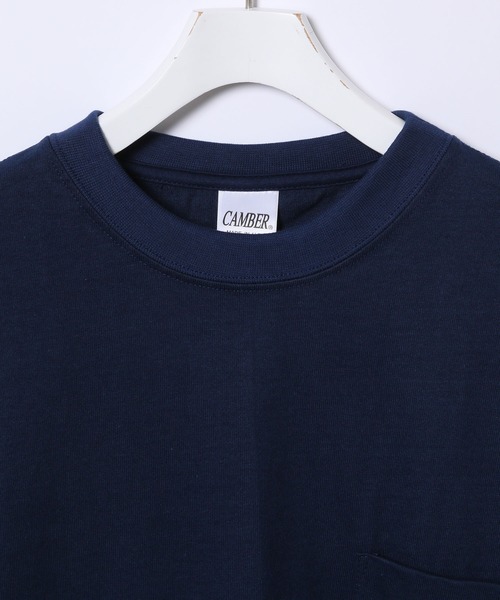 CAMBER(キャンバー)の「【CAMBER】302 POCKET T SHIRT(Tシャツ/カットソー・メンズ・ブラック/ネイビー/イエロー/レッド/ワイン・M/L/XL)」の7枚目の写真