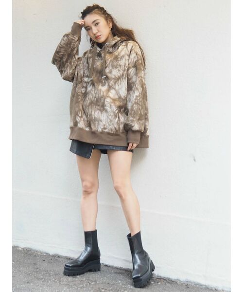 EVRIS(エヴリス)の「サイドゴアブーツ(ブーツ・レディース・ブラック/ブラウン・LARGE/SMALL/MEDIUM)」の4枚目の写真