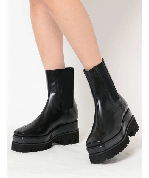 EVRIS(エヴリス)の「サイドゴアブーツ(ブーツ・レディース・ブラック/ブラウン・LARGE/SMALL/MEDIUM)」の11枚目の写真