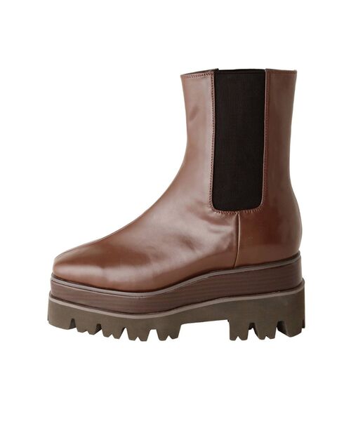 EVRIS(エヴリス)の「サイドゴアブーツ(ブーツ・レディース・ブラック/ブラウン・LARGE/SMALL/MEDIUM)」の16枚目の写真