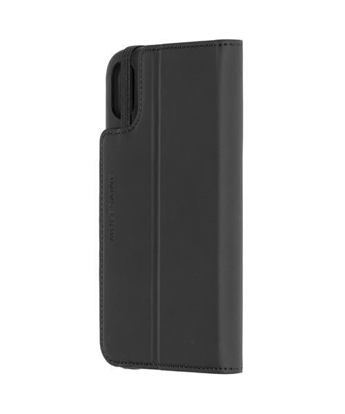 MOLESKINE(モレスキン)の「モレスキン iPhone ケース X クラシックブックタイプ ソフトタッチケース リーディング(スマホケース/カバー・メンズ・ブラック/レッド系その他・ONE SIZE)」の3枚目の写真
