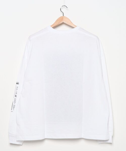 WEGO（ウィゴー）の「WEGO/ボックスブロックビッグシルエットロンT（Tシャツ/カットソー・メンズ・パープル/ホワイト・MEDIUM/LARGE）」の5枚目の写真