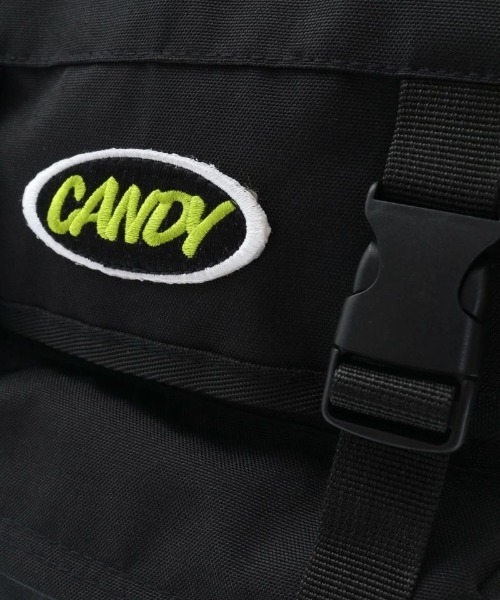 Candy Stripper（キャンディストリッパー）の「CANDY DAYPACK（バックパック/リュック・レディース・ブラック×グリーン/ブラック×ピンク・FREE）」の11枚目の写真