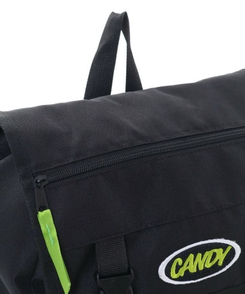 Candy Stripper（キャンディストリッパー）の「CANDY DAYPACK（バックパック/リュック・レディース・ブラック×グリーン/ブラック×ピンク・FREE）」の3枚目の写真