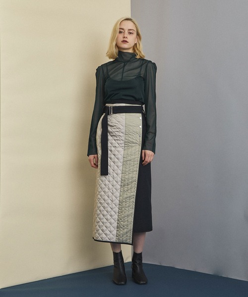 UNITED TOKYO(ユナイテッドトウキョウ)の「シアーレイヤーカットソー(Tシャツ/カットソー・レディース・ブラック/ブラウン/グリーン・0)」の16枚目の写真