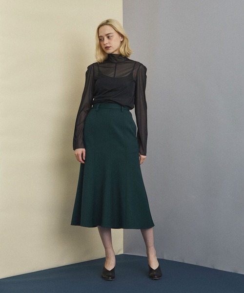 UNITED TOKYO(ユナイテッドトウキョウ)の「シアーレイヤーカットソー(Tシャツ/カットソー・レディース・ブラック/ブラウン/グリーン・0)」の14枚目の写真