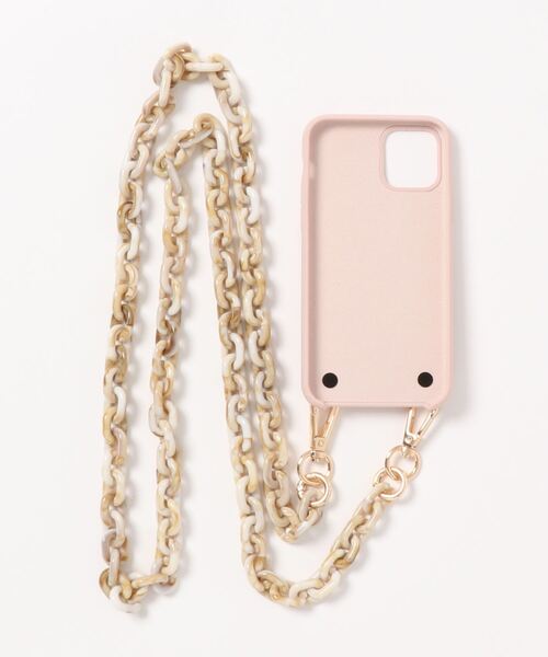 【セール】《IPHORIA》Soft Touch Necklace Case for Apple iPhone 11 Pro -NECKLACE LINE（スマホケース/カバー）｜B.I.D.（ビーアイディー）