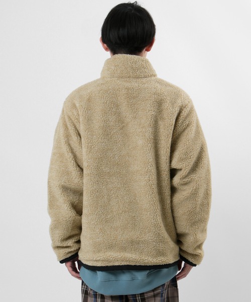 gym master（ジムマスター）の「【gym master/ジムマスター】リバーシブル ボアジャケット/マウンテンジャケット（マウンテンパーカー・メンズ・キナリ/ブラック/その他1/キャメル・M/XL/S/L）」の19枚目の写真