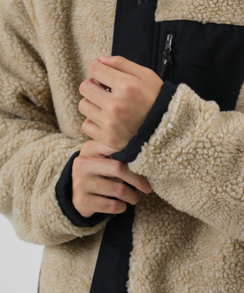 gym master（ジムマスター）の「【gym master/ジムマスター】リバーシブル ボアジャケット/マウンテンジャケット（マウンテンパーカー・メンズ・キナリ/ブラック/その他1/キャメル・M/XL/S/L）」の22枚目の写真