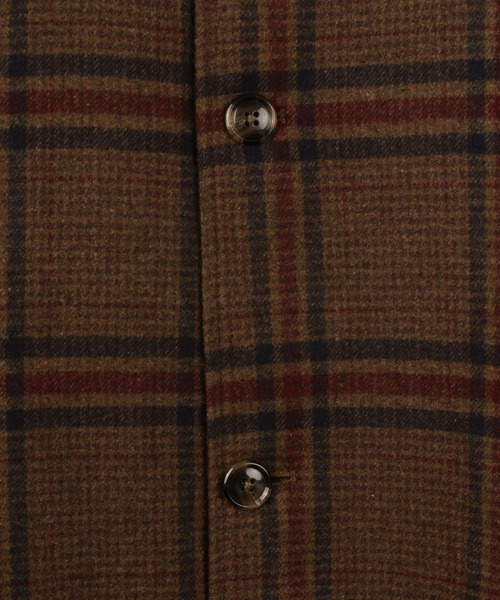 make a ray!(メイク ア レイ!)の「オーバーサイズ ダブルブレスト チェスターコート/ ステンカラーコート/バルカラーコート(チェスターコート・メンズ・チャコールグレー/ブラウン/グレー/ベージュ・L/M)」の21枚目の写真