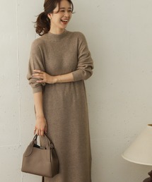 URBAN RESEARCH DOORS | 畦モックネックニットワンピース(ワンピース)