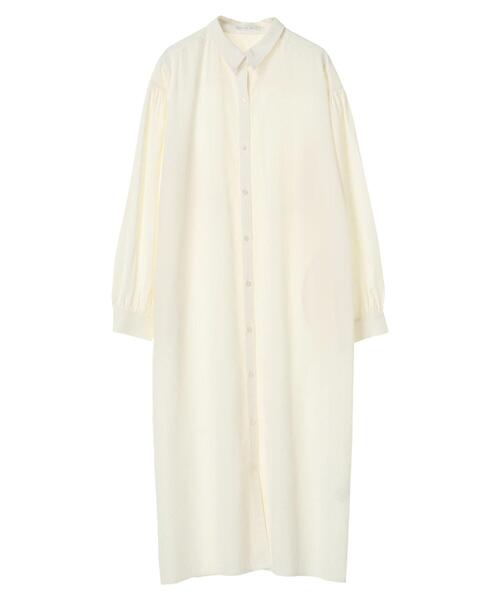 AMERICAN HOLIC(アメリカンホリック)の「バックギャザーシャツワンピース(シャツワンピース・レディース・オフホワイト/ピンク/ホワイト系その他6/ブルー系その他4・FREE)」の16枚目の写真