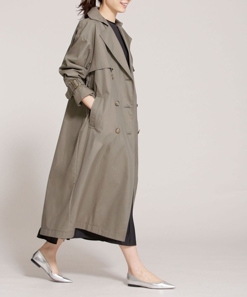 【nano.universe × Lufthansa トレンチコート】 nano.universe × Lufthansa トレンチコート】 NANO universe