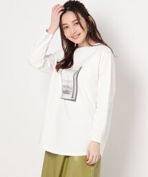 The Shop Tk ザ ショップ ティーケー レディース のチュニック 前面プリント 通販 Zozotown